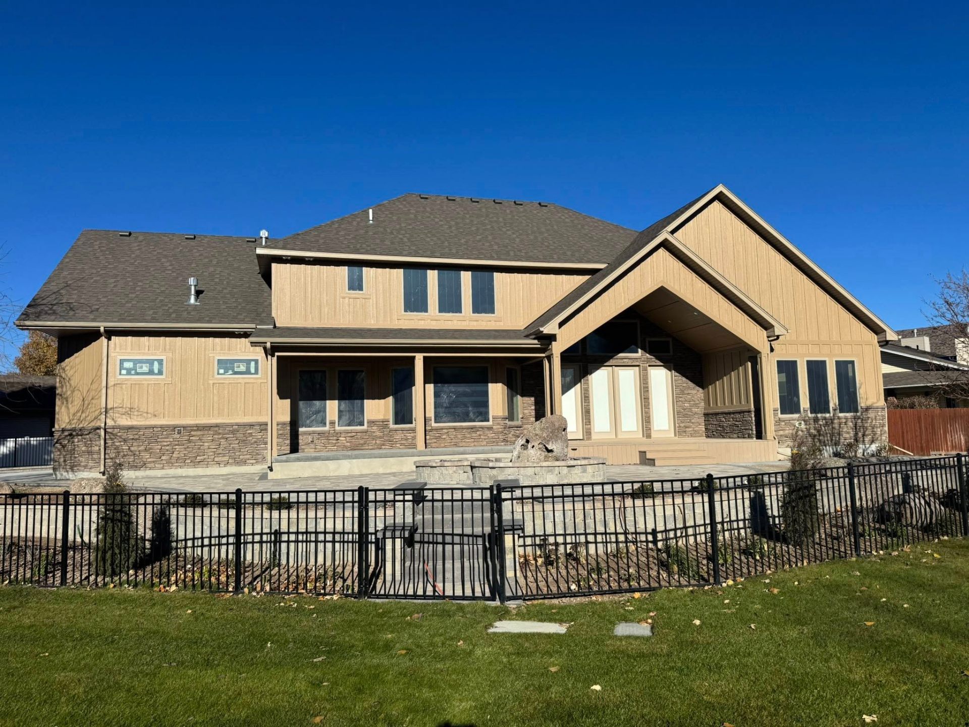 Custom home built by Jones Construction